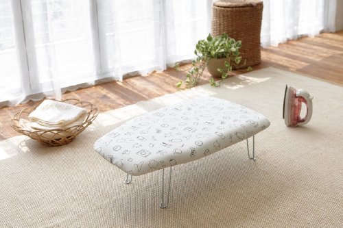 山崎実業(Yamazaki) ピタットプレス フック付き ランドリー 約60X36X20cm クローゼットにかけて収納 スチールメッシュ構造 アイロン台 7803